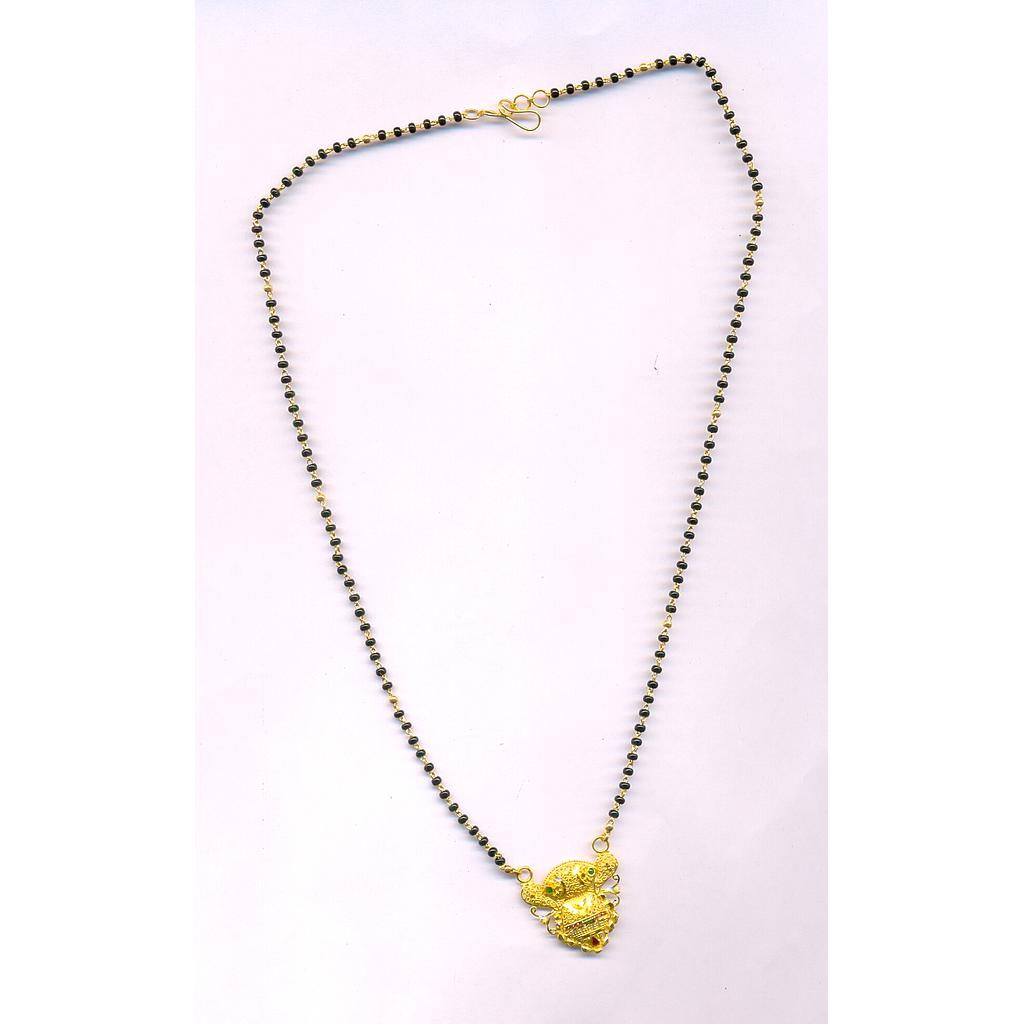 GOLD MANGALSUTRA PLAIN FANCY