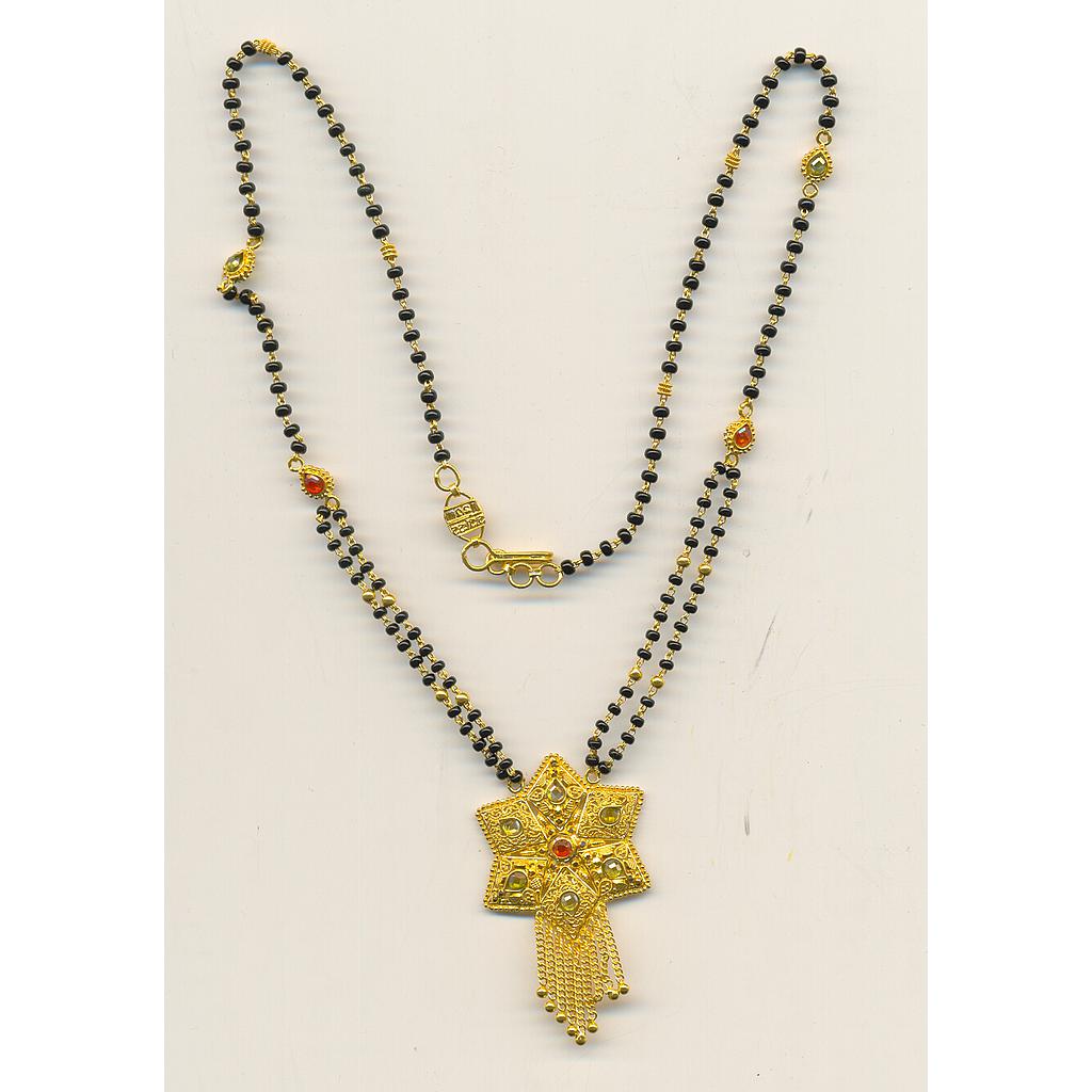 GOLD MANGALSUTRA PLAIN FANCY