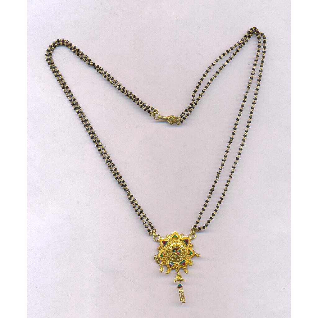 GOLD MANGALSUTRA PLAIN FANCY