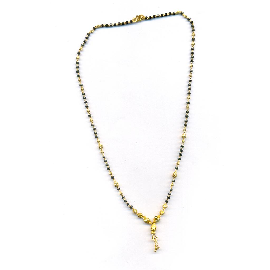 GOLD MANGALSUTRA PLAIN FANCY