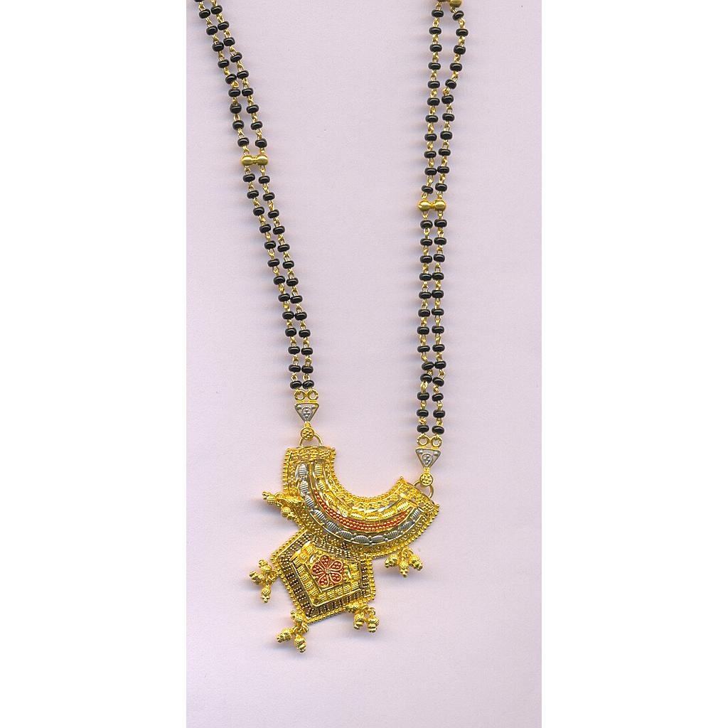 GOLD MANGALSUTRA PLAIN FANCY