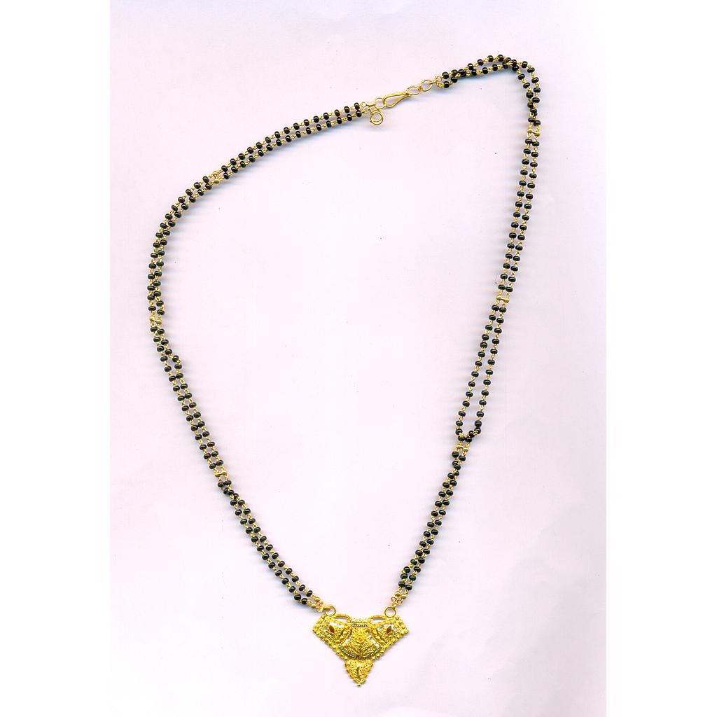 GOLD MANGALSUTRA PLAIN FANCY