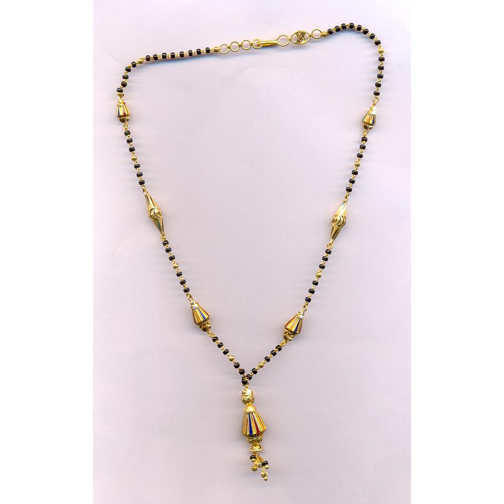 GOLD MANGALSUTRA PLAIN FANCY