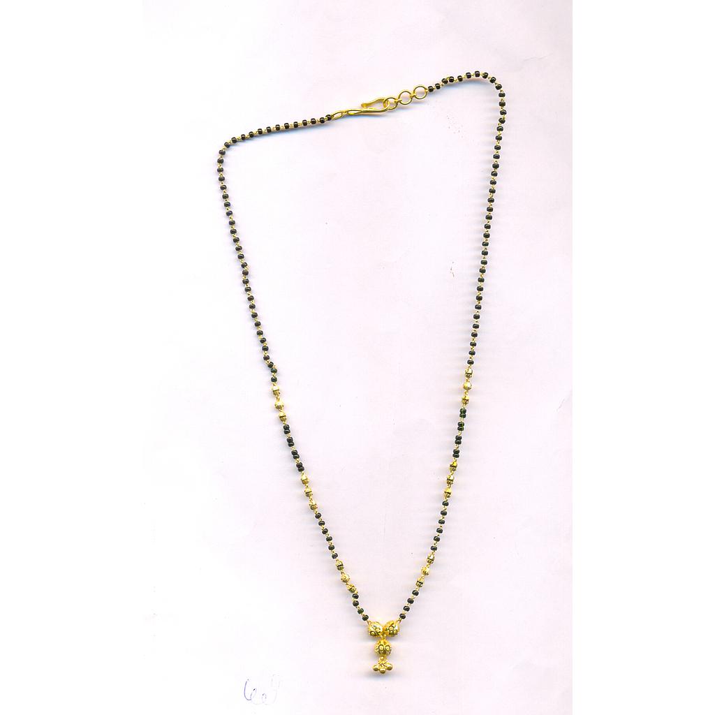 GOLD MANGALSUTRA PLAIN FANCY