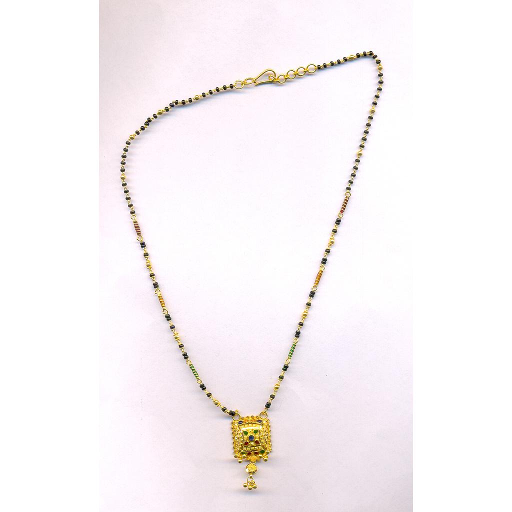 GOLD MANGALSUTRA PLAIN FANCY