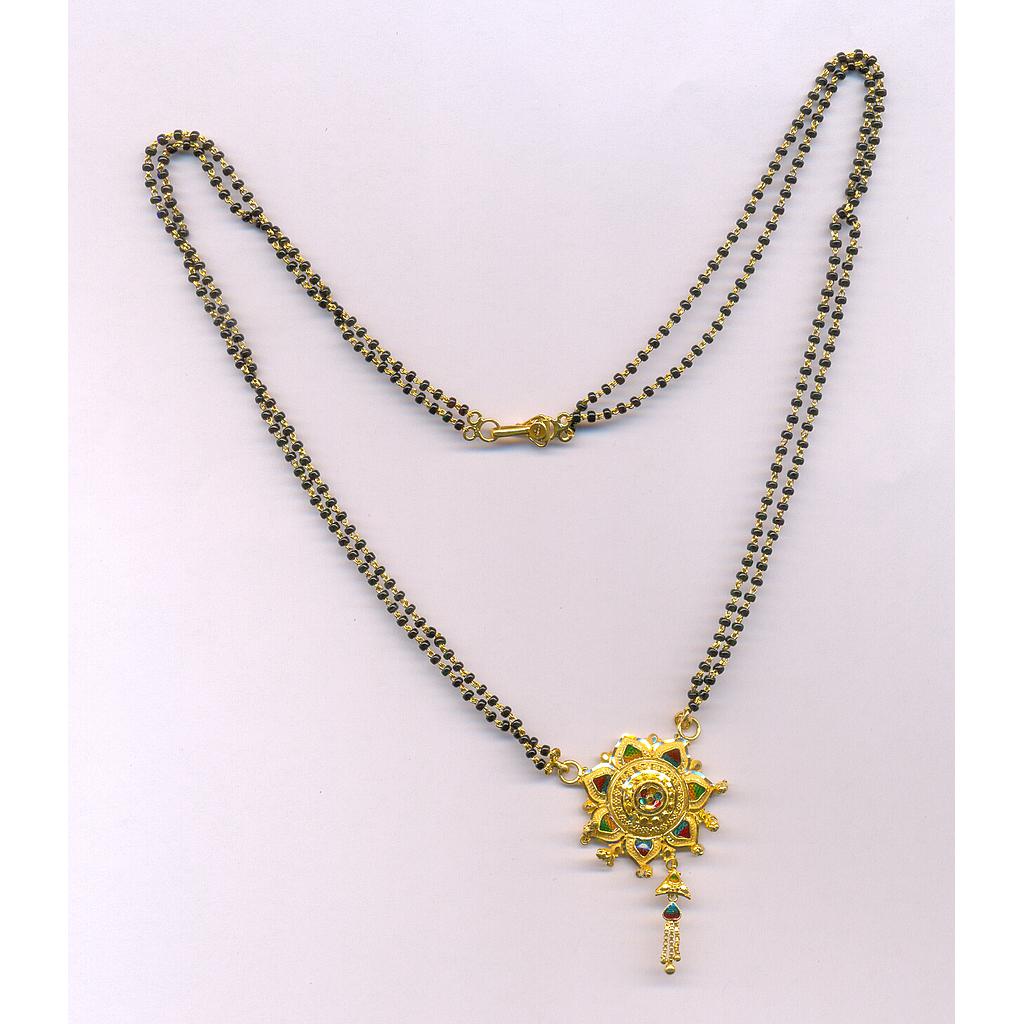 GOLD MANGALSUTRA PLAIN FANCY