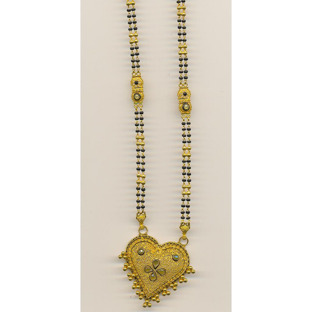 GOLD MANGALSUTRA PLAIN FANCY