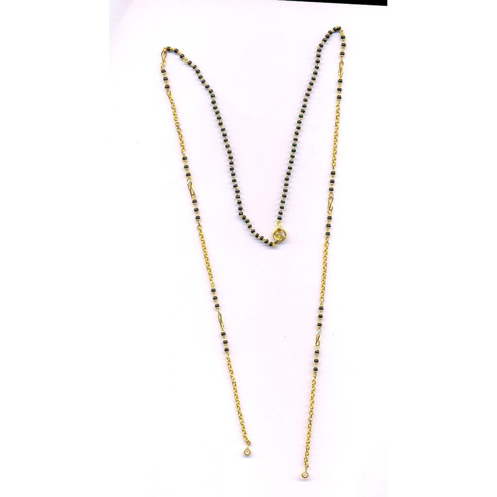 GOLD MANGALSUTRA PLAIN FANCY