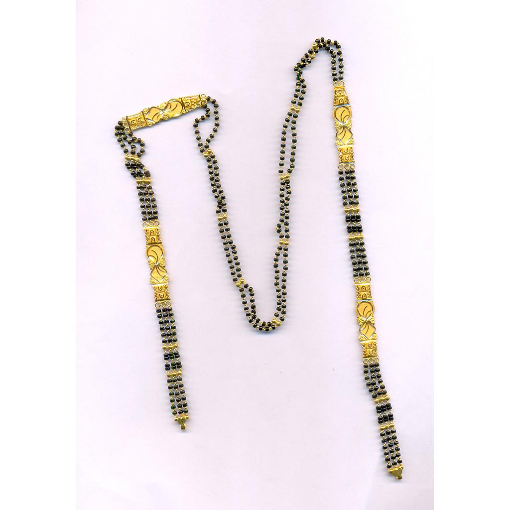 GOLD MANGALSUTRA PLAIN FANCY