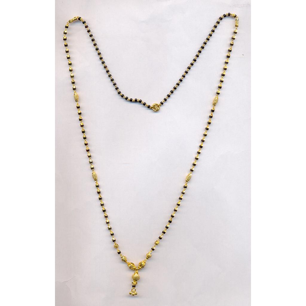 GOLD MANGALSUTRA PLAIN FANCY
