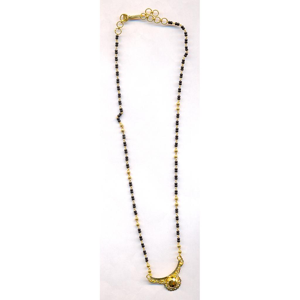 GOLD MANGALSUTRA PLAIN FANCY