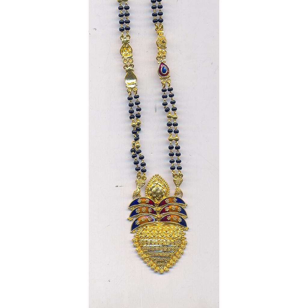 GOLD MANGALSUTRA PLAIN FANCY
