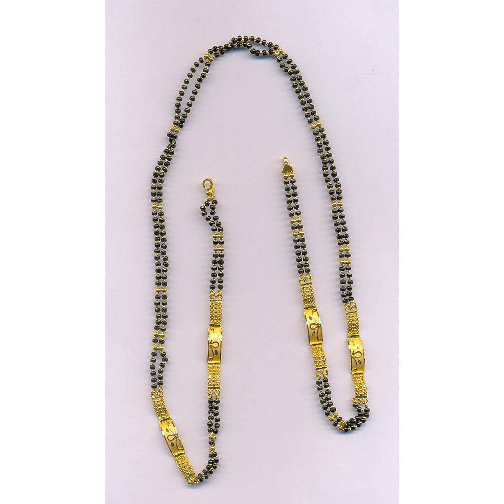 GOLD MANGALSUTRA PLAIN FANCY
