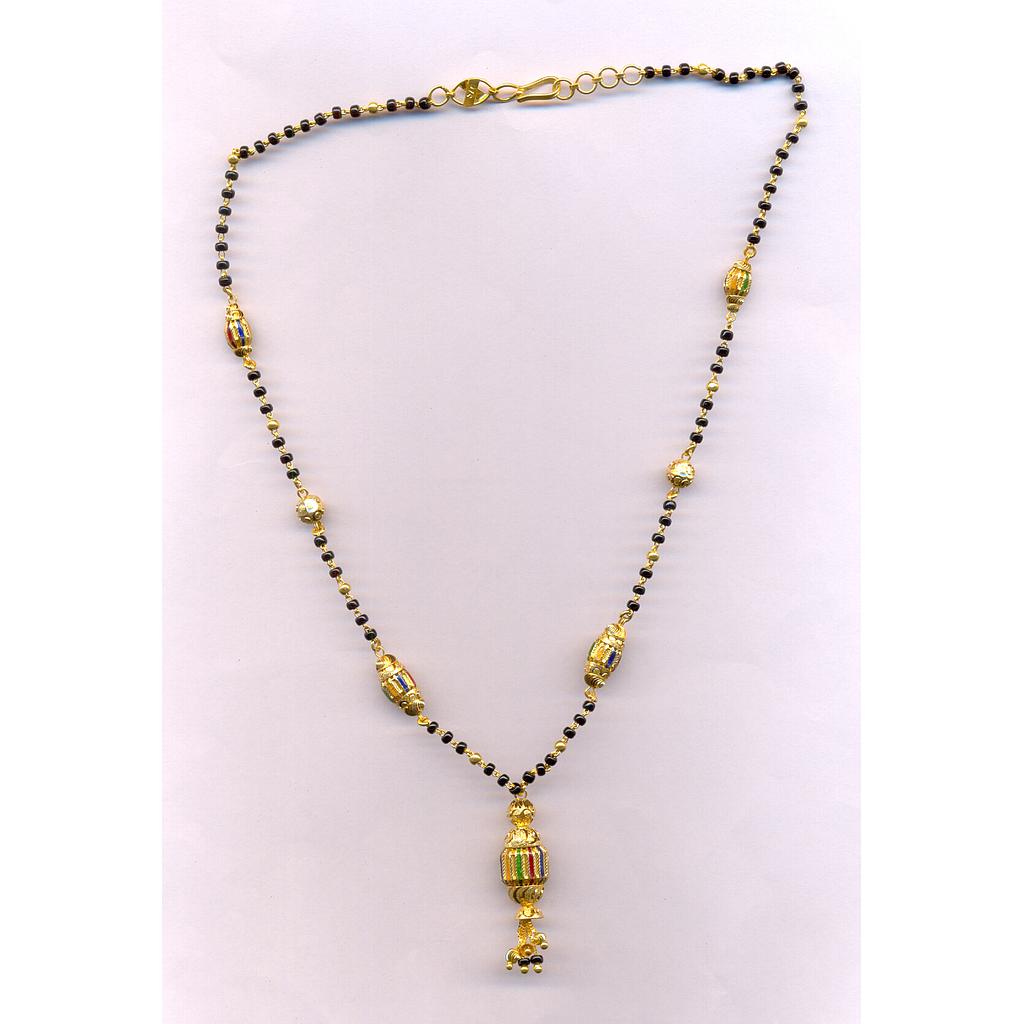GOLD MANGALSUTRA PLAIN FANCY