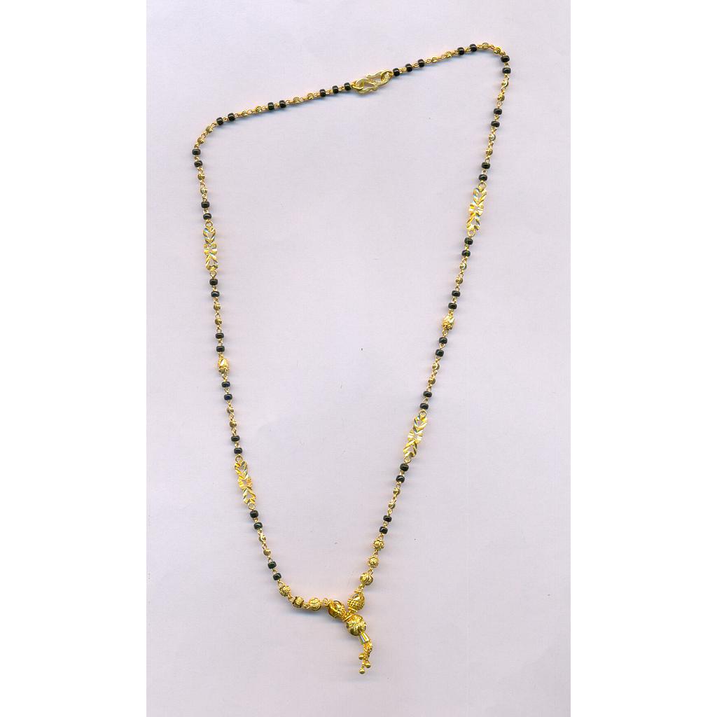 GOLD MANGALSUTRA PLAIN FANCY