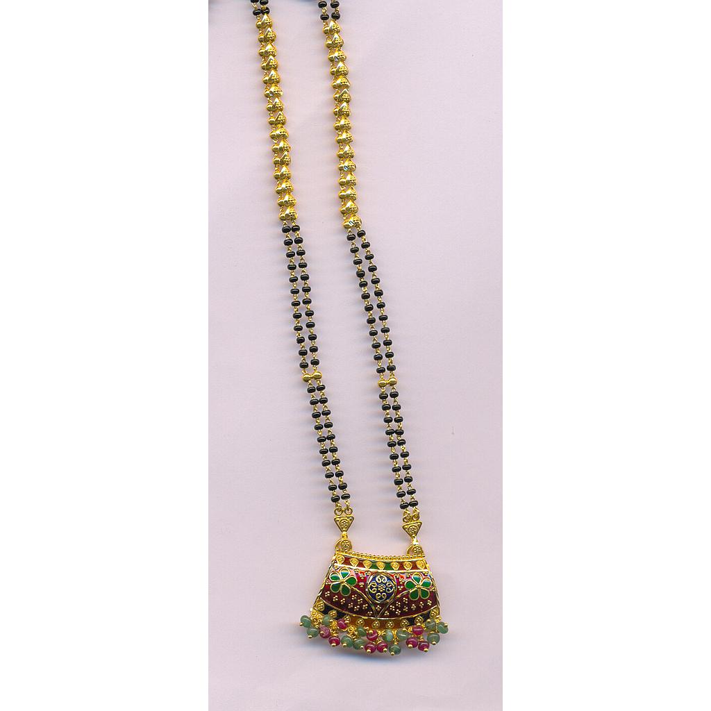 GOLD MANGALSUTRA PLAIN FANCY