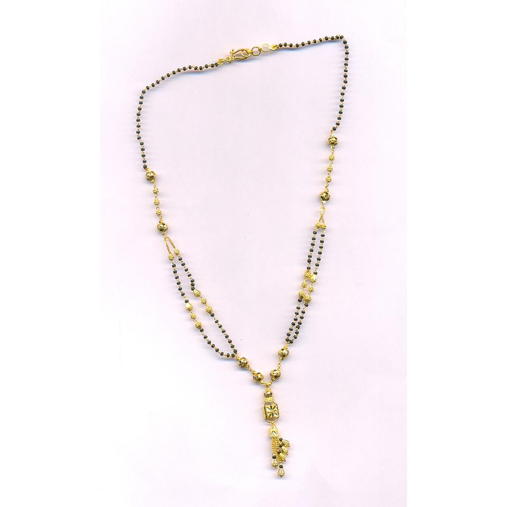 GOLD MANGALSUTRA PLAIN FANCY