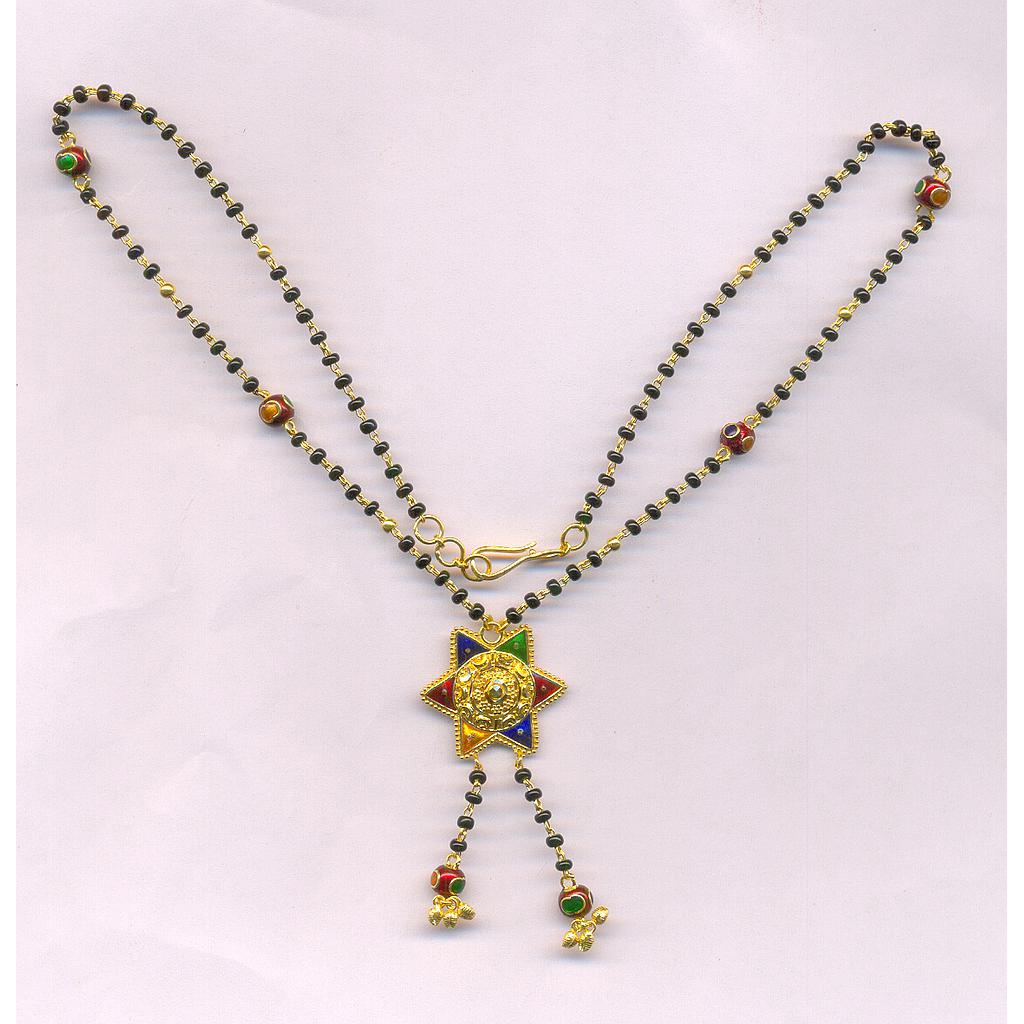 GOLD MANGALSUTRA PLAIN FANCY