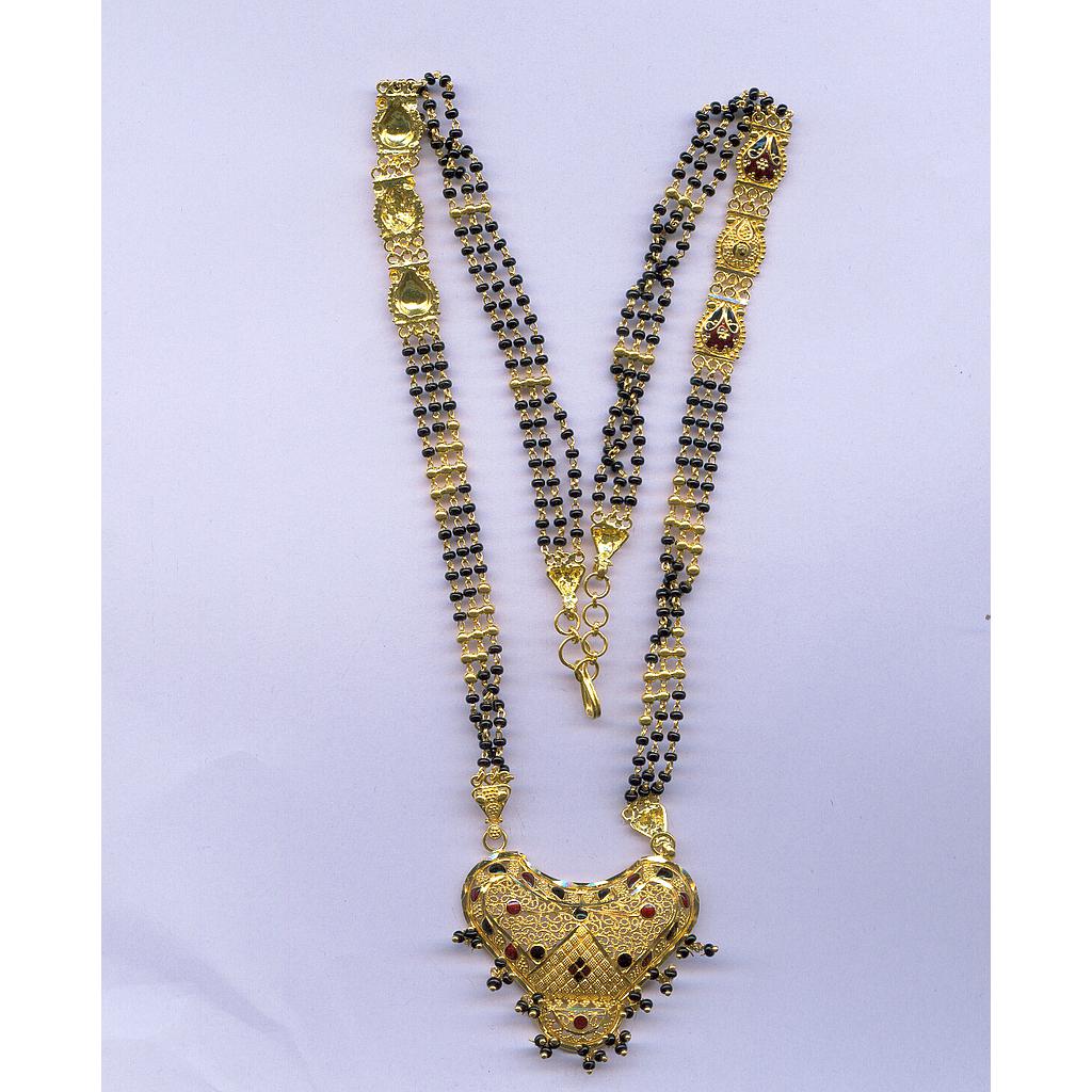 GOLD MANGALSUTRA PLAIN FANCY