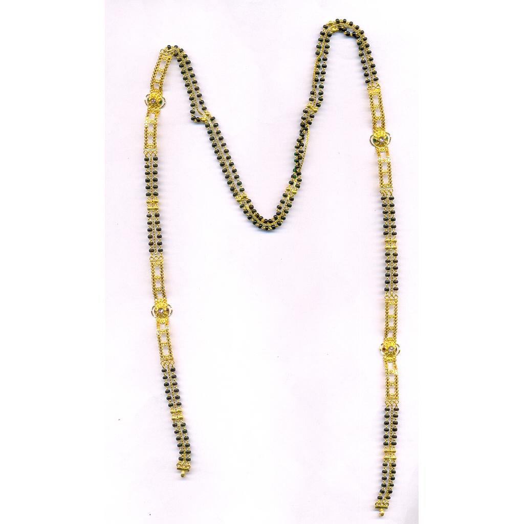GOLD MANGALSUTRA PLAIN FANCY