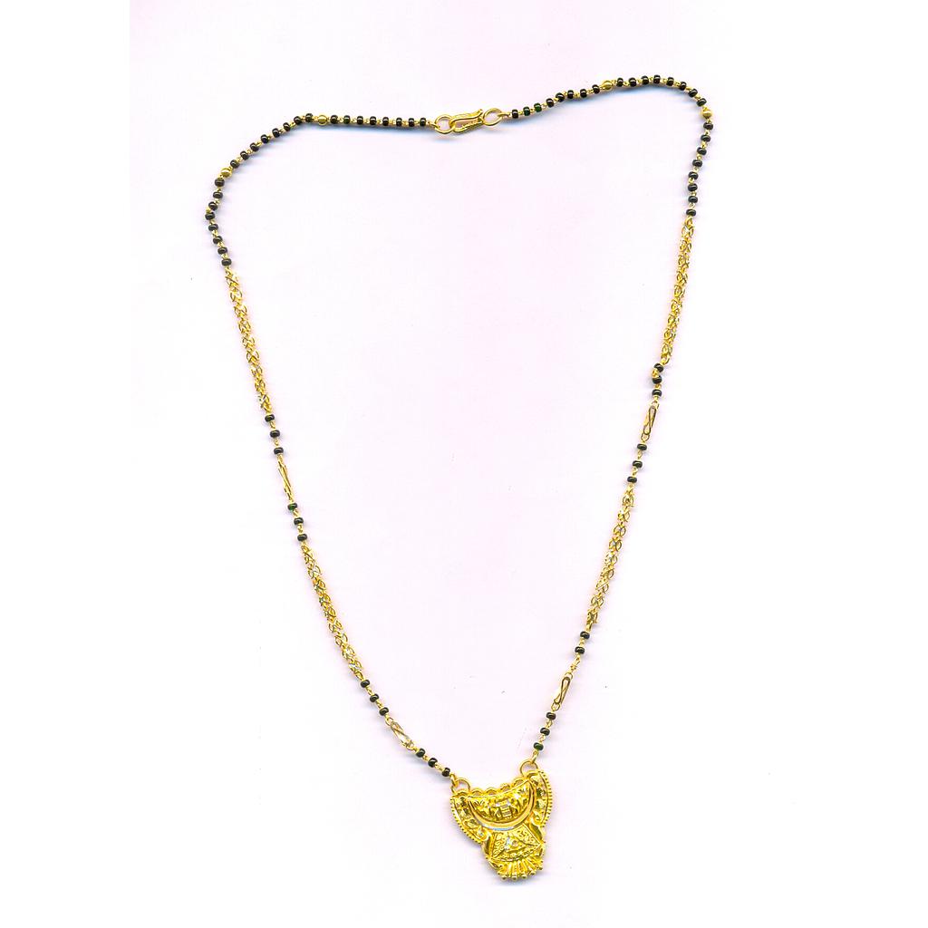 GOLD MANGALSUTRA PLAIN FANCY