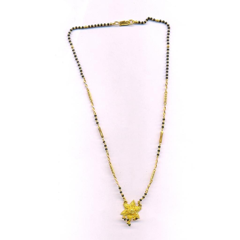 GOLD MANGALSUTRA PLAIN FANCY