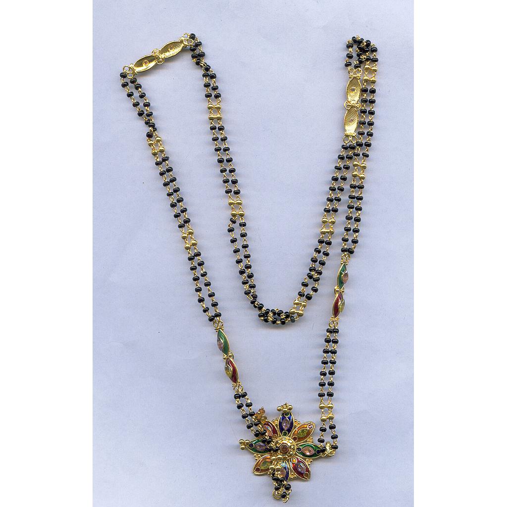 GOLD MANGALSUTRA PLAIN FANCY