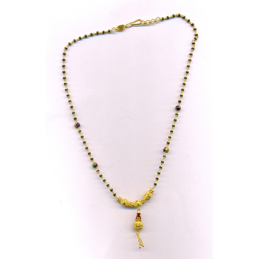 GOLD MANGALSUTRA PLAIN FANCY