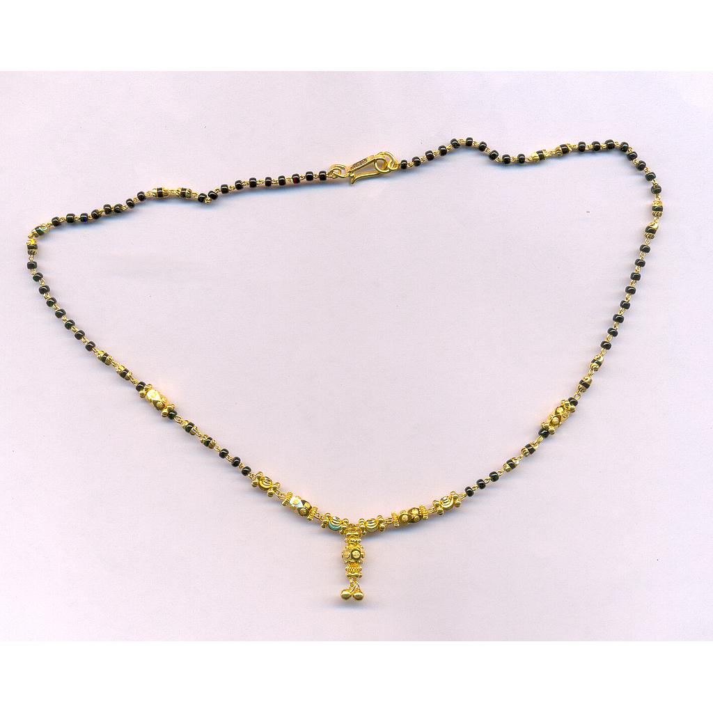 GOLD MANGALSUTRA PLAIN FANCY