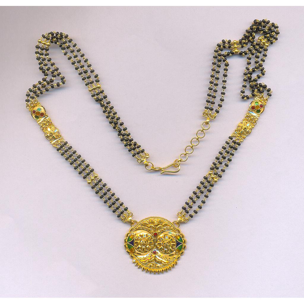 GOLD MANGALSUTRA PLAIN FANCY