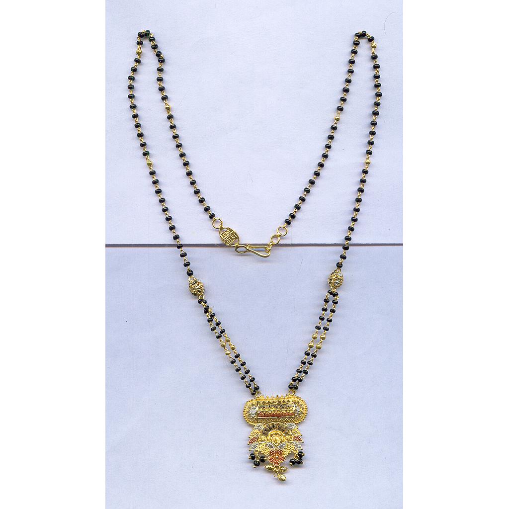GOLD MANGALSUTRA PLAIN FANCY