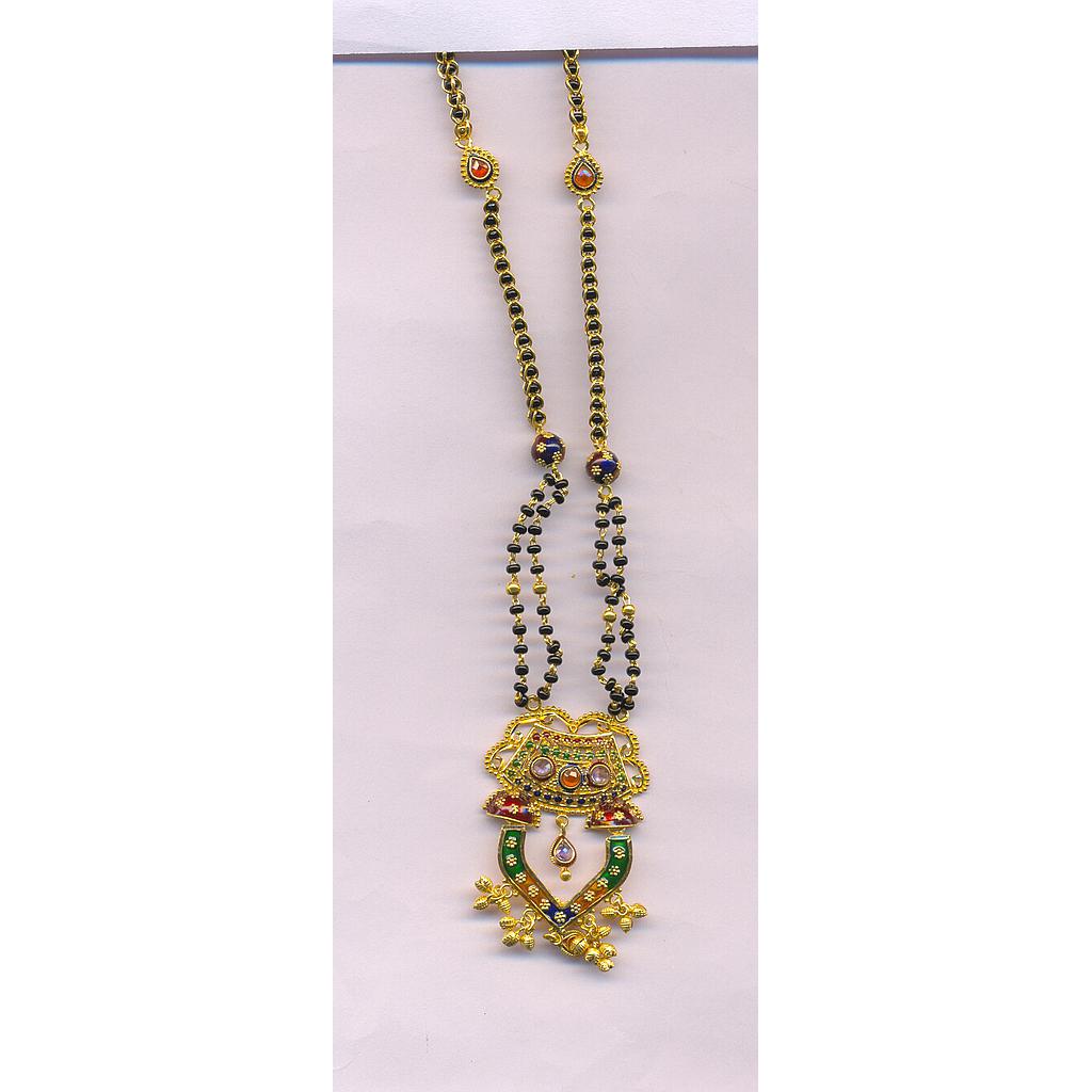 GOLD MANGALSUTRA PLAIN FANCY
