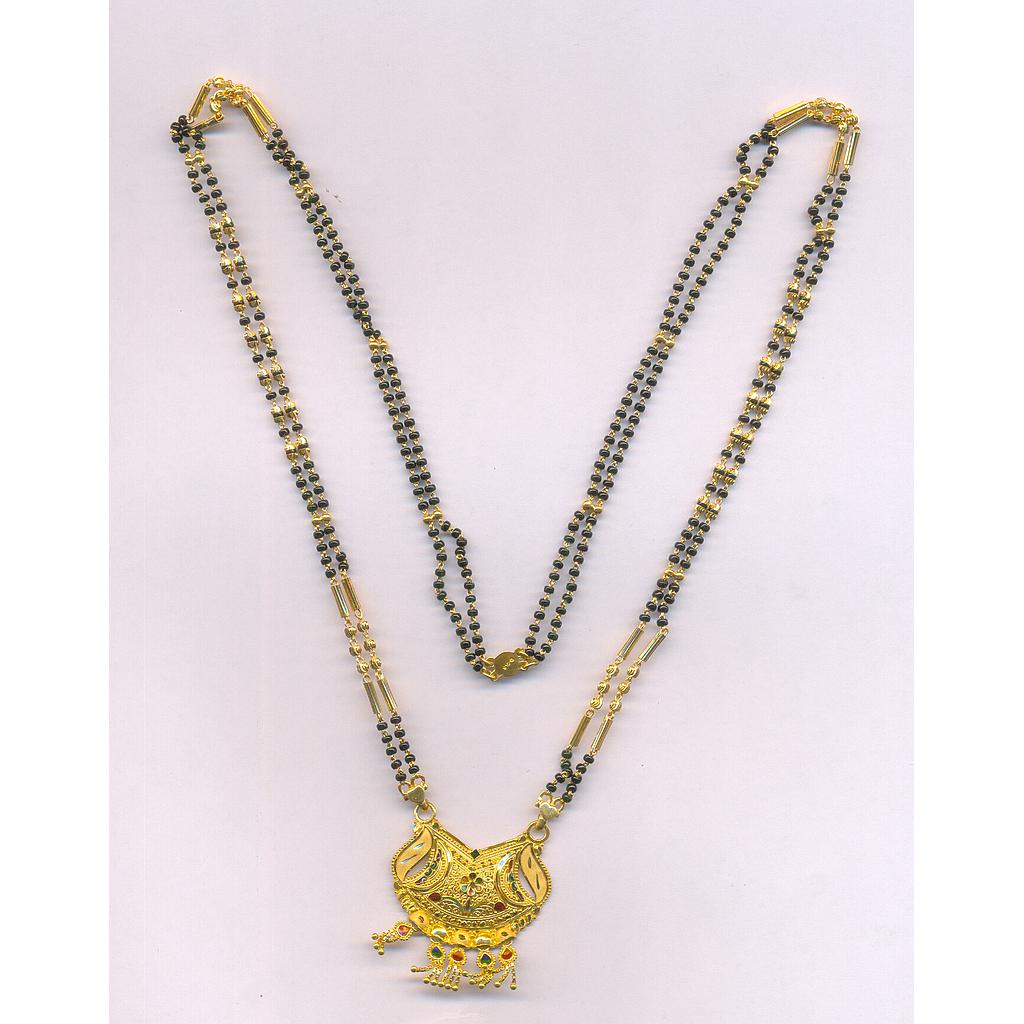 GOLD MANGALSUTRA PLAIN FANCY