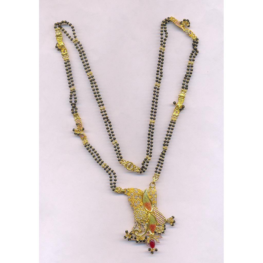GOLD MANGALSUTRA PLAIN FANCY