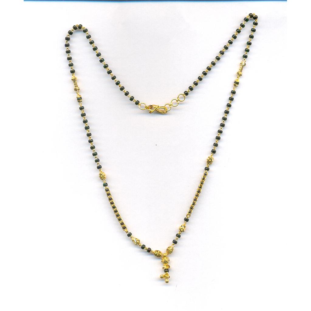 GOLD MANGALSUTRA PLAIN FANCY