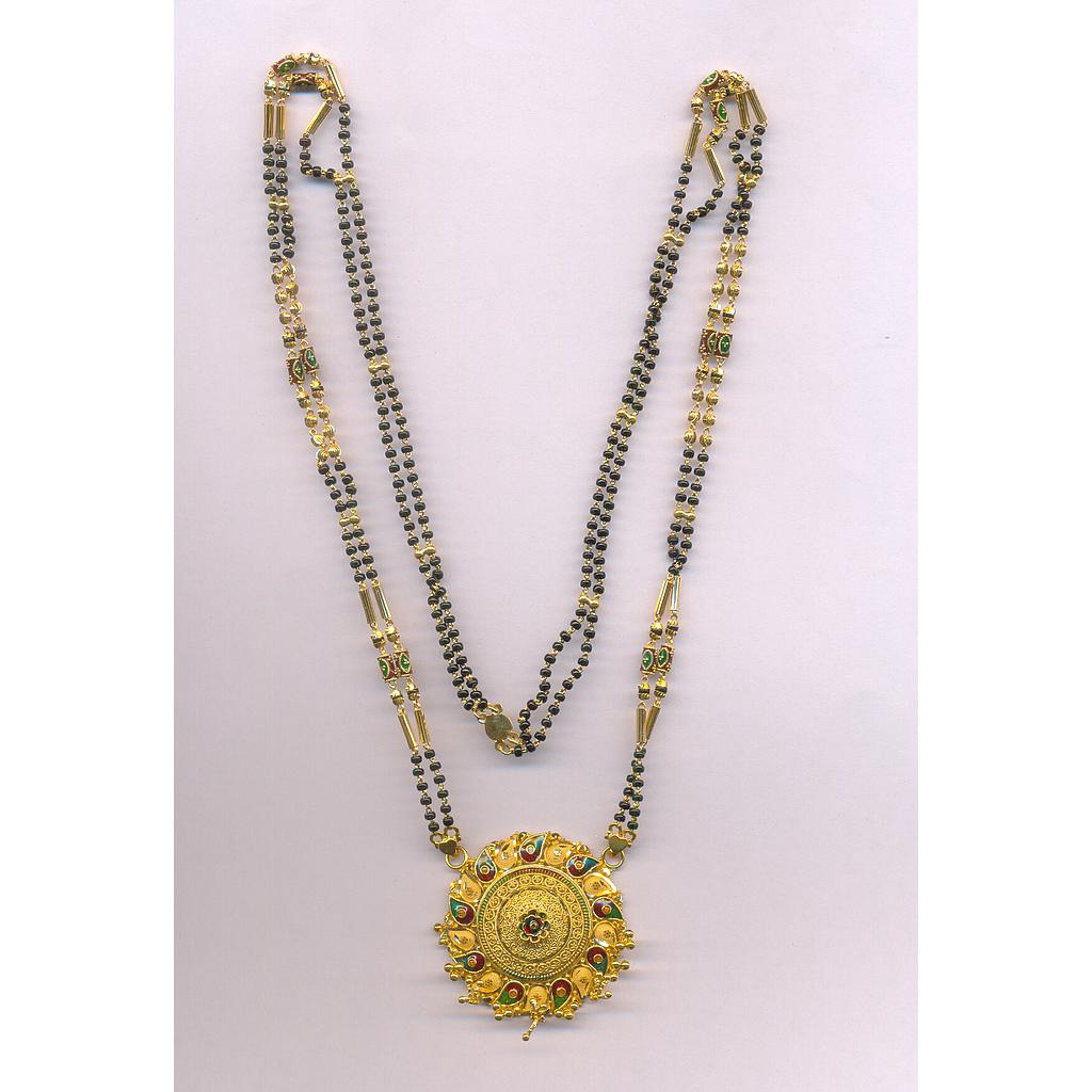 GOLD MANGALSUTRA PLAIN FANCY