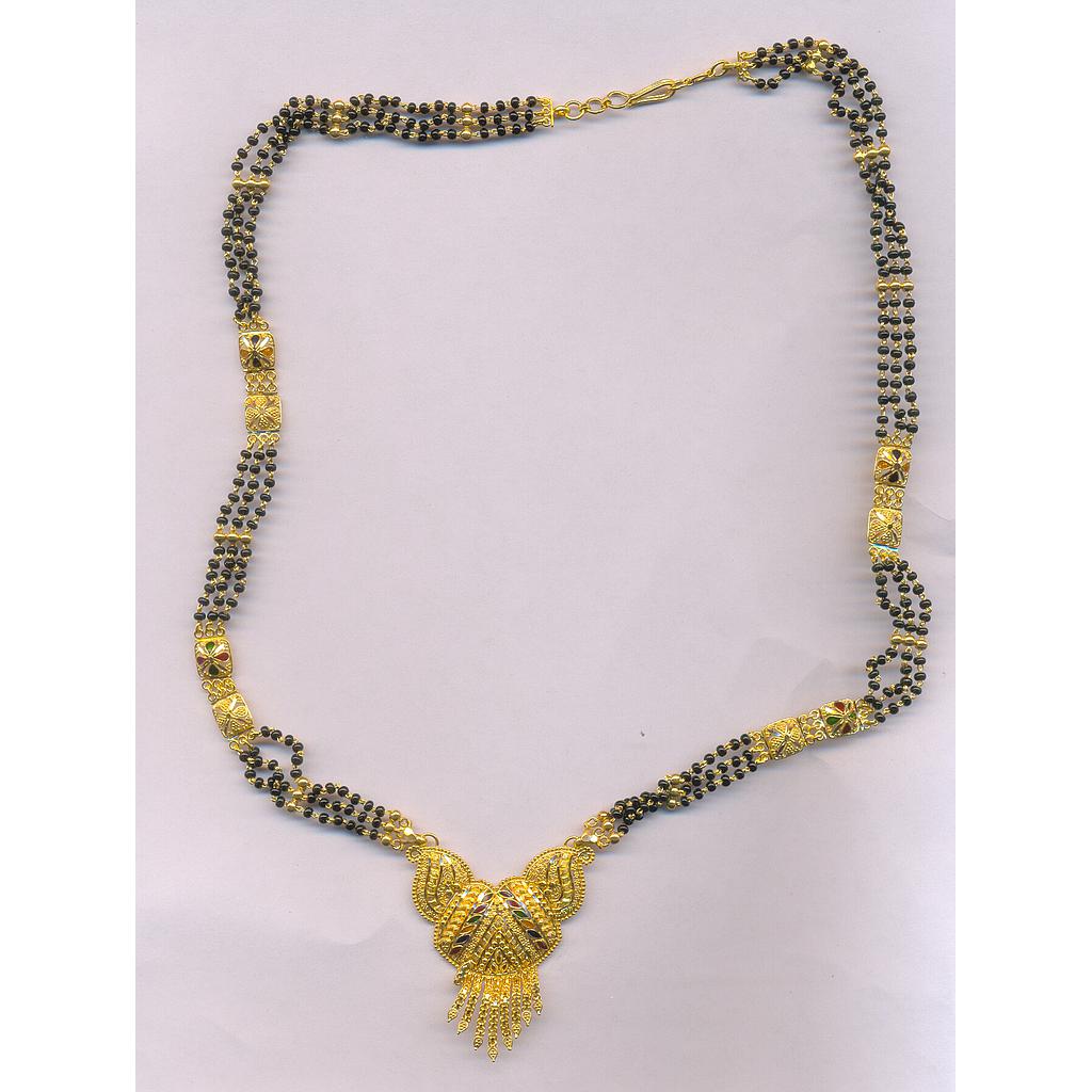 GOLD MANGALSUTRA PLAIN FANCY