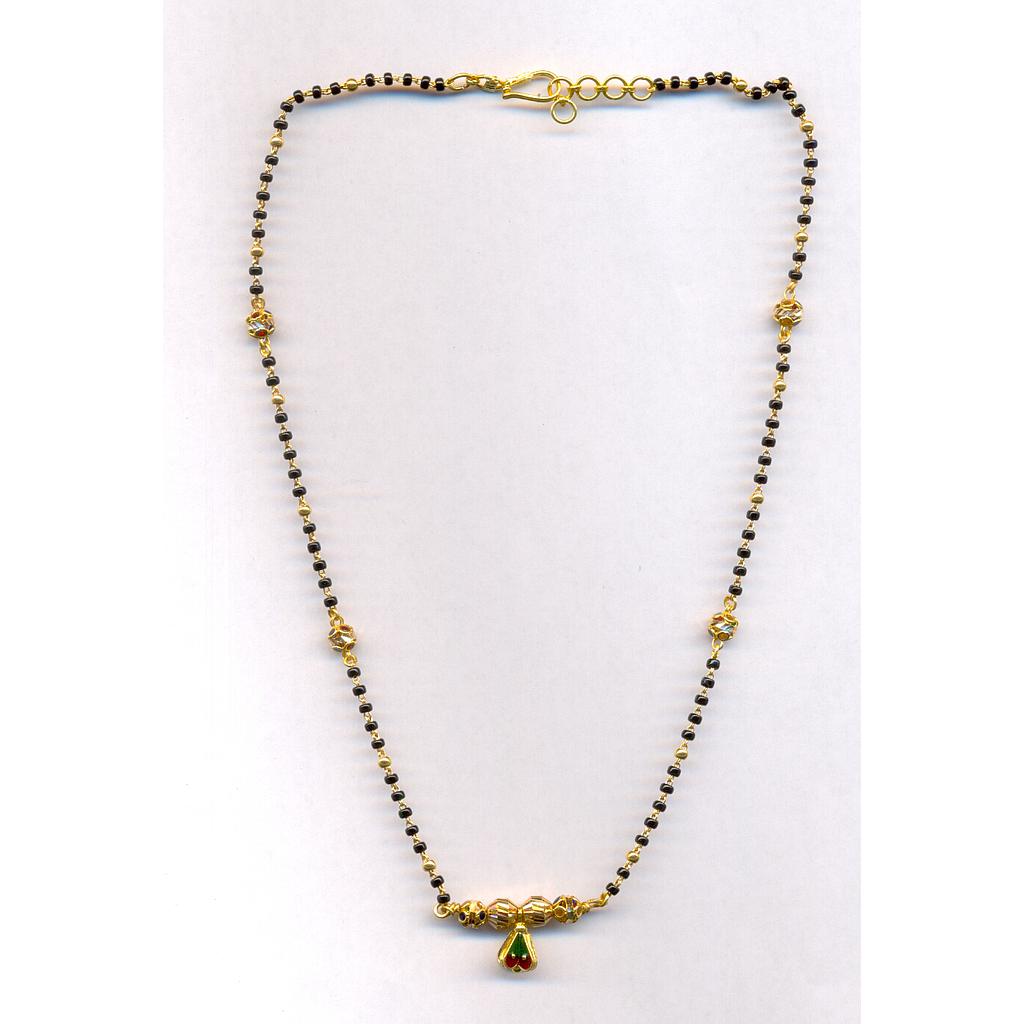 GOLD MANGALSUTRA PLAIN FANCY