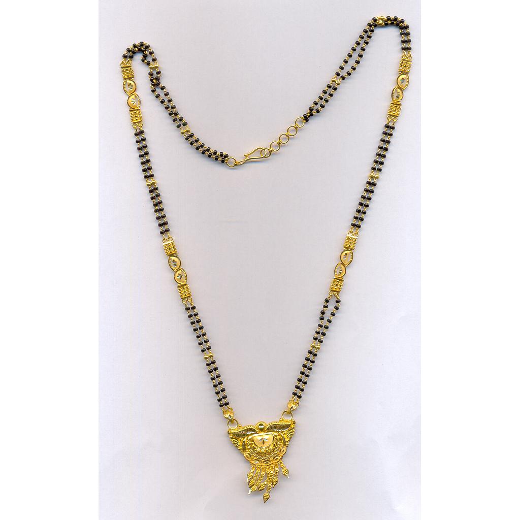 GOLD MANGALSUTRA PLAIN FANCY
