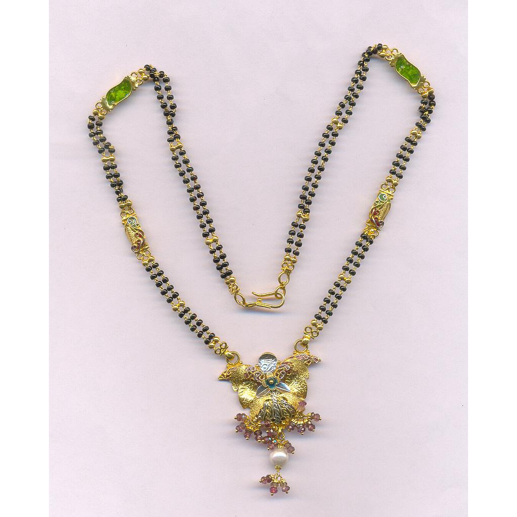 GOLD MANGALSUTRA PLAIN FANCY