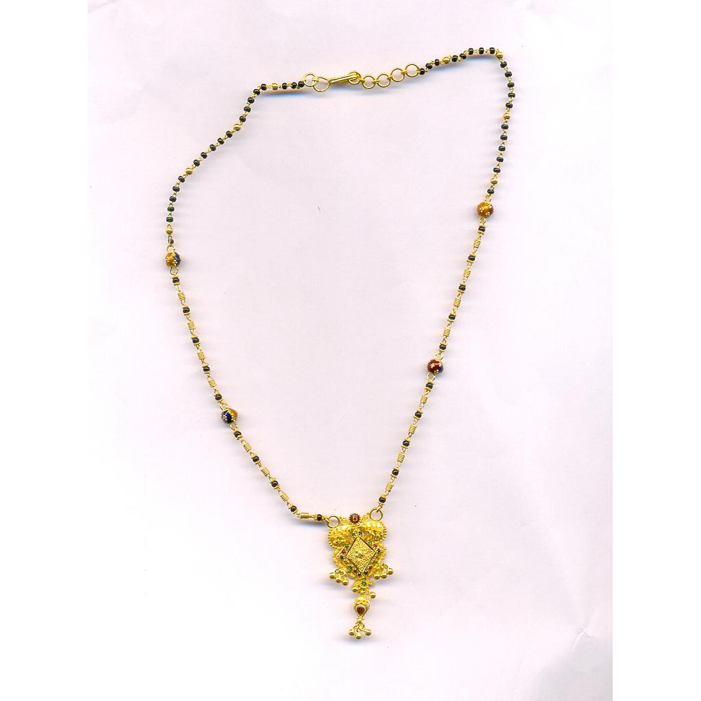 GOLD MANGALSUTRA PLAIN FANCY
