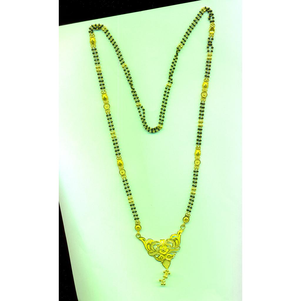 GOLD MANGALSUTRA PLAIN FANCY
