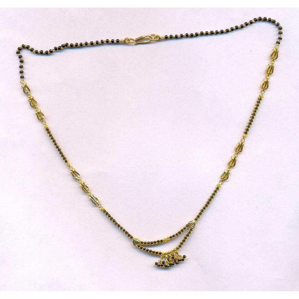 GOLD MANGALSUTRA PLAIN FANCY