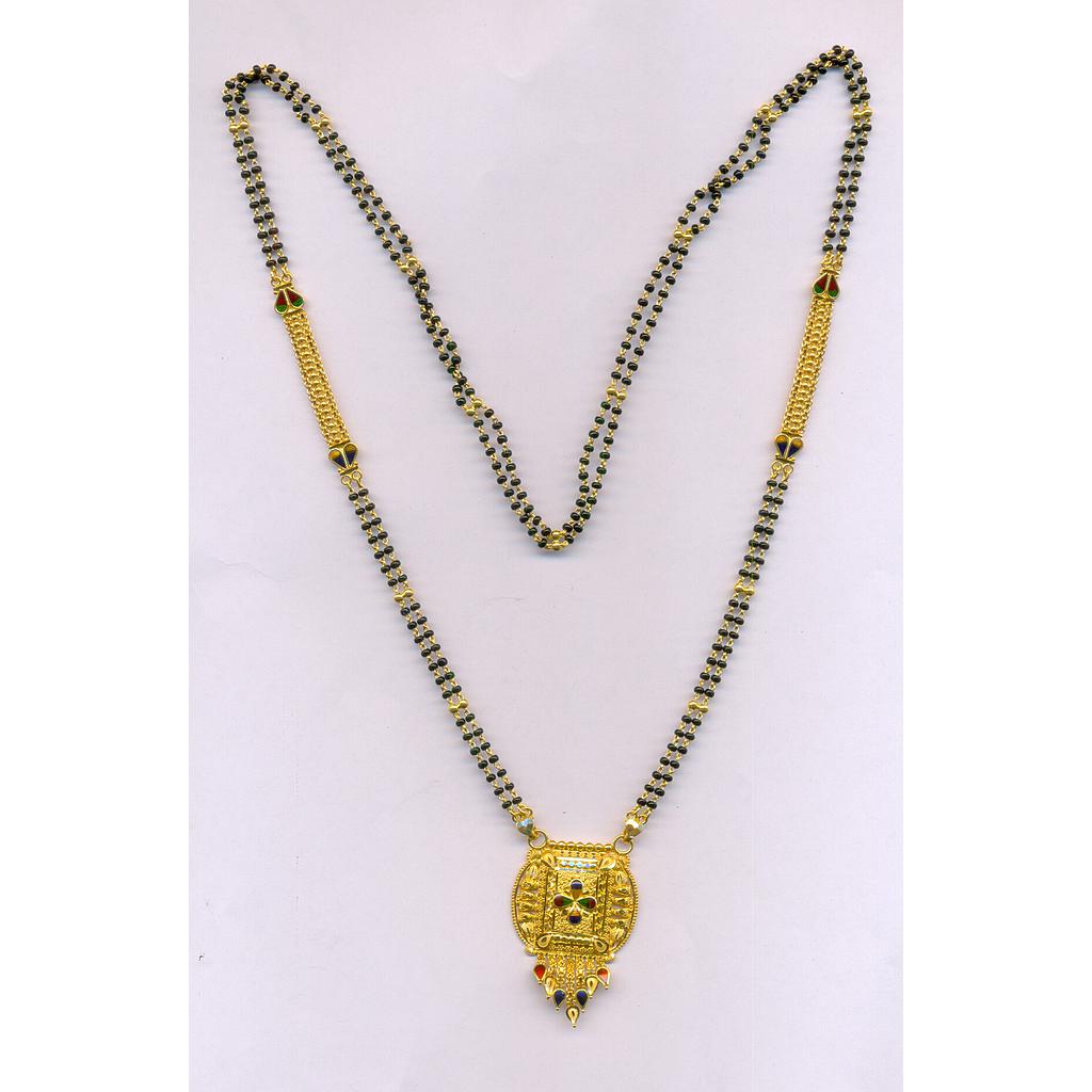 GOLD MANGALSUTRA PLAIN FANCY