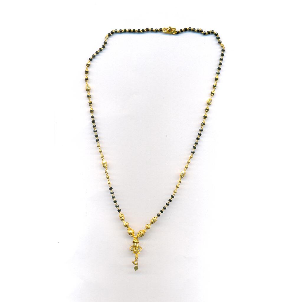 GOLD MANGALSUTRA PLAIN FANCY