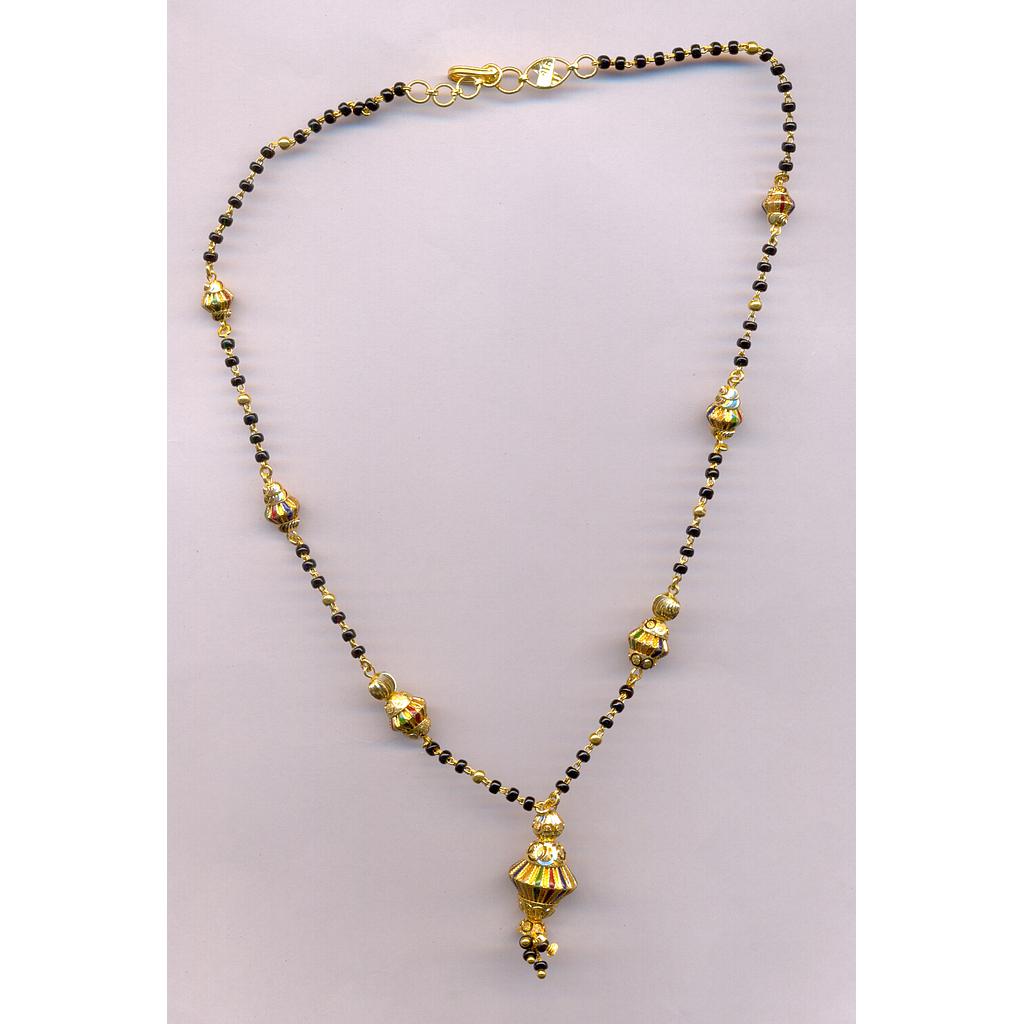 GOLD MANGALSUTRA PLAIN FANCY