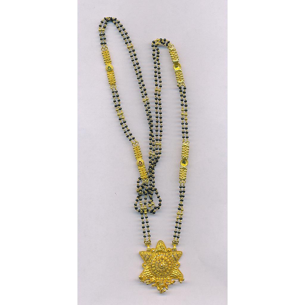 GOLD MANGALSUTRA PLAIN FANCY