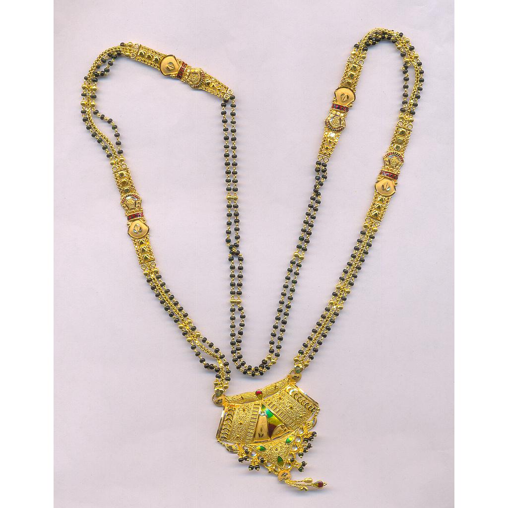 GOLD MANGALSUTRA PLAIN FANCY