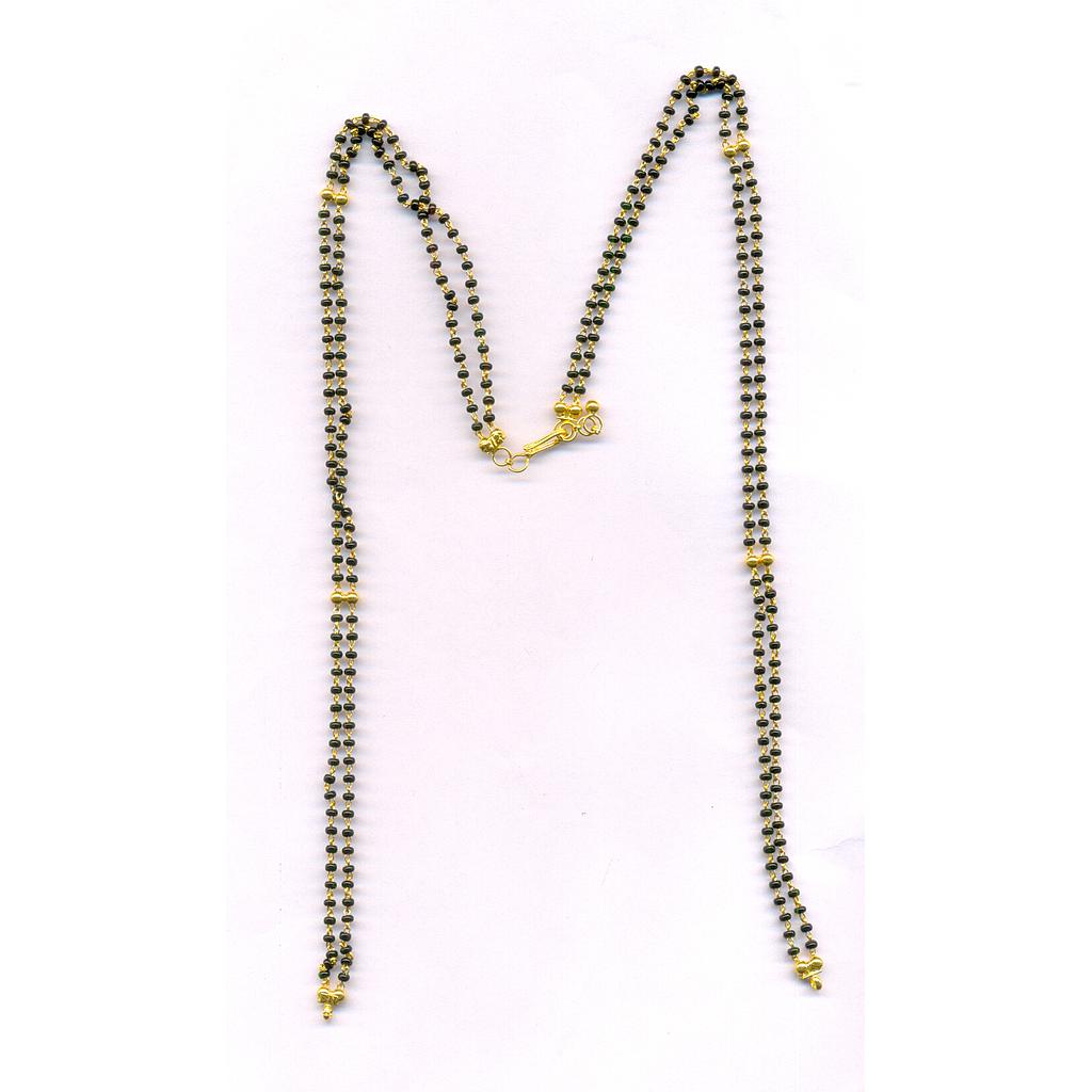 GOLD MANGALSUTRA PLAIN FANCY