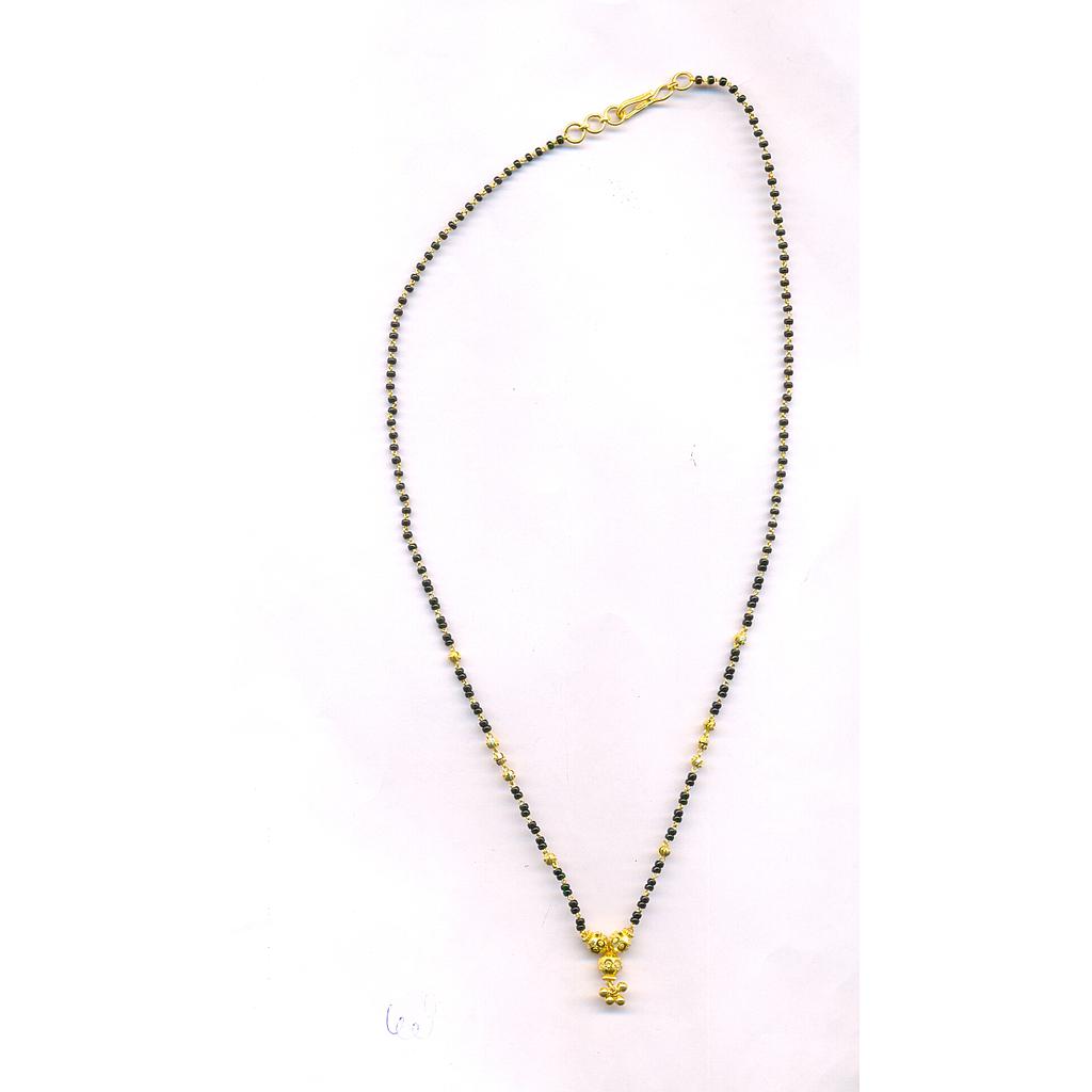 GOLD MANGALSUTRA PLAIN FANCY